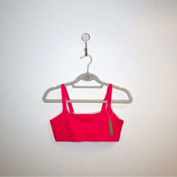 Skims Fits Everybody Scoop Neck Bra Ultra Pink Size 2X NWT - Picture 2 of 6